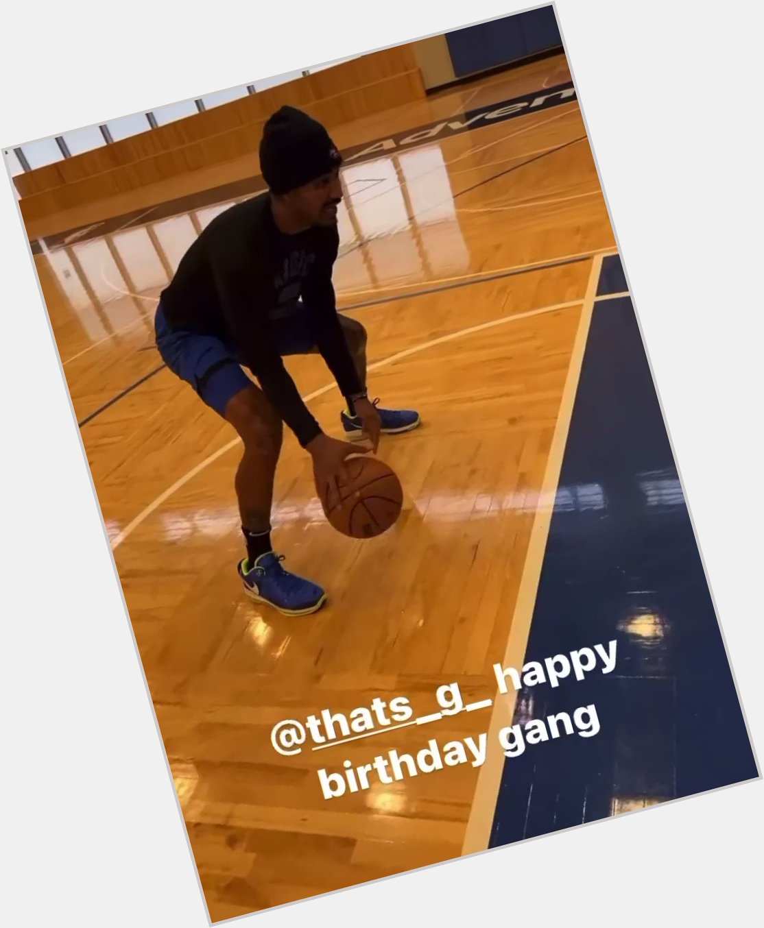 Good to see Gary Gary Harris Harris back on the court so soon after surgery! Happy bday G! 
