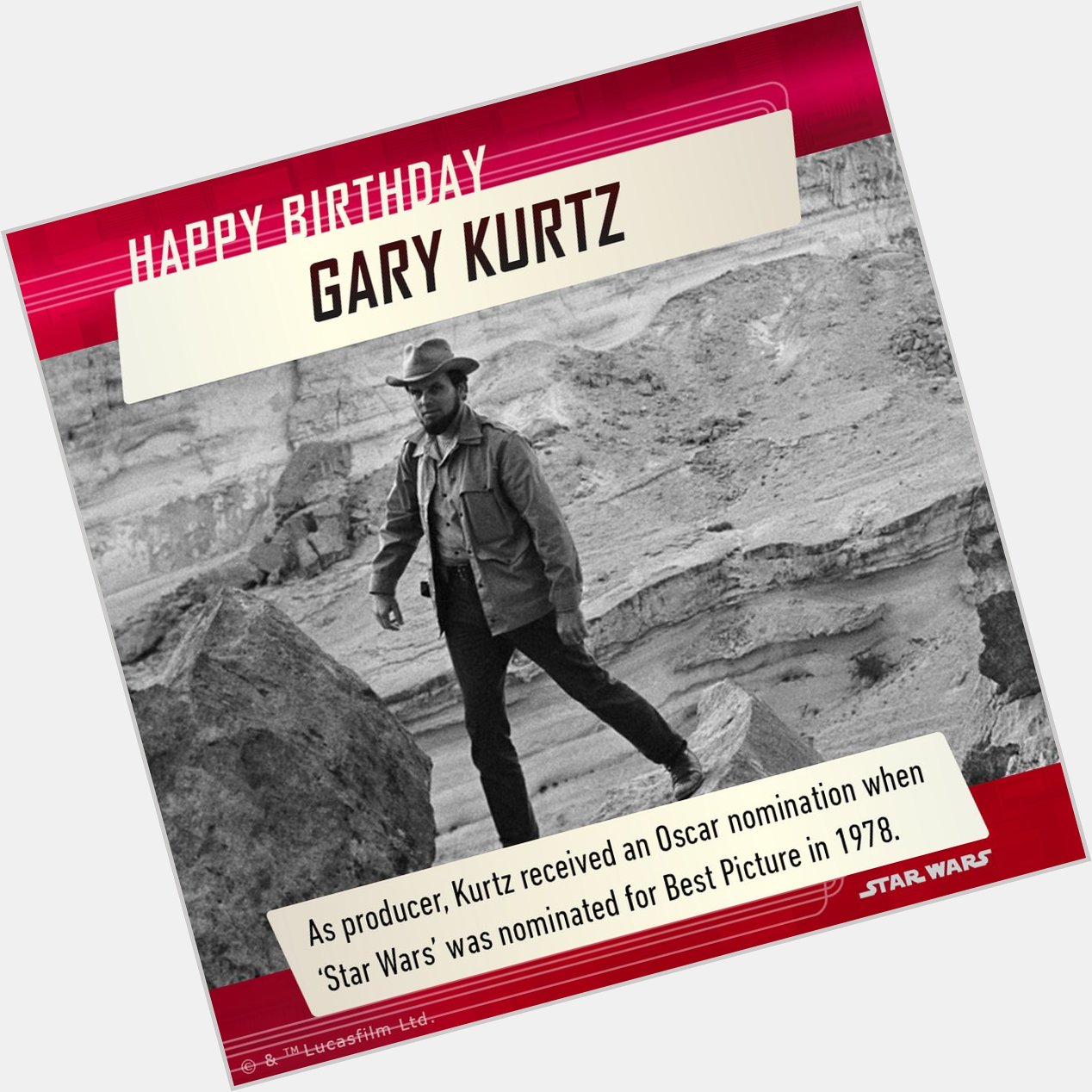 Happy Birthday Gary Kurtz!  