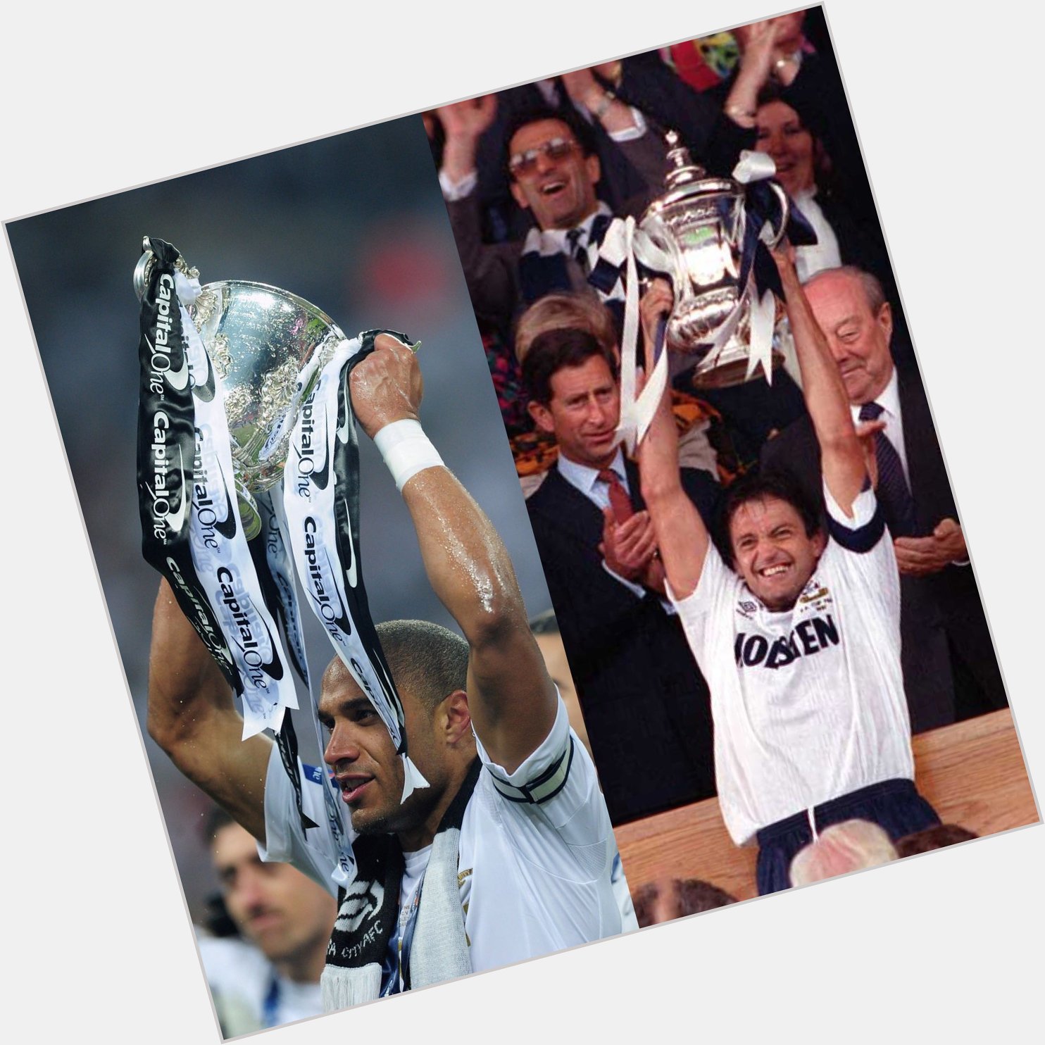 Happy birthday to two cup winning captains, Ashley Williams and legend Gary Mabbutt   