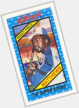 Happy Birthday \Sarge\, Gary Matthews: \73 NL ROY, \79 All-Star, \83 NLCS MVP    