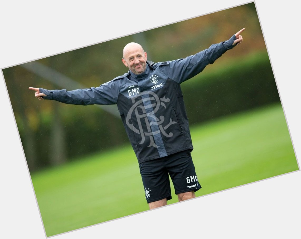 Happy birthday Gary McAllister!      