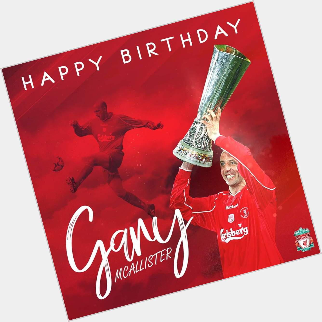 Happy birthday Gary McAllister    