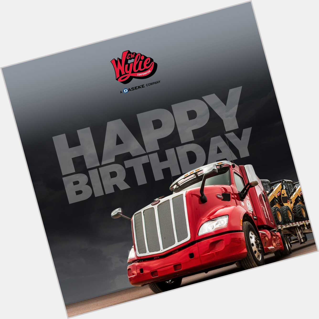 Happy Birthday this week to Wylie Tough Drivers: Gary Moore, Sr., William Walsh III, Michael Purdie & Robert Kurtz! 