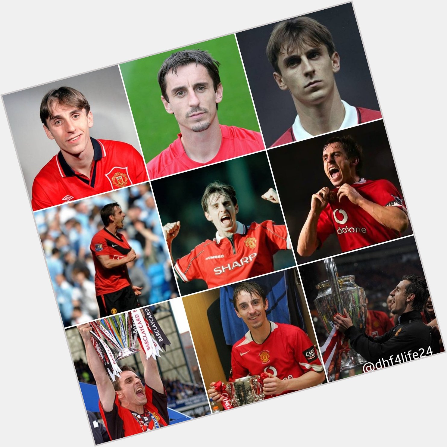 Happy 47th Birthday   on 18 February 2022 to Gary Neville - What a Player and LEGEND... 