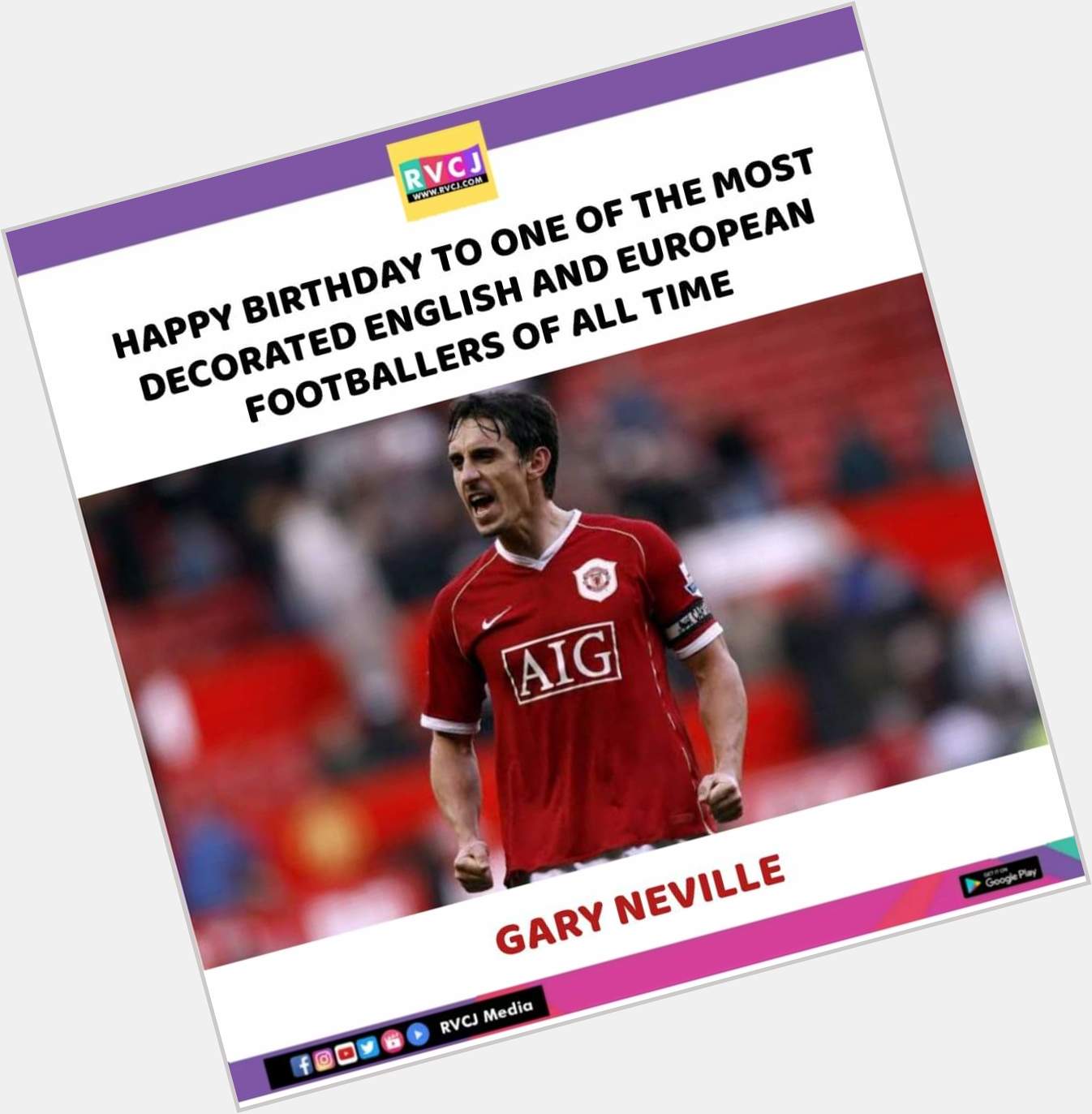 Happy Birthday Gary Neville!   
