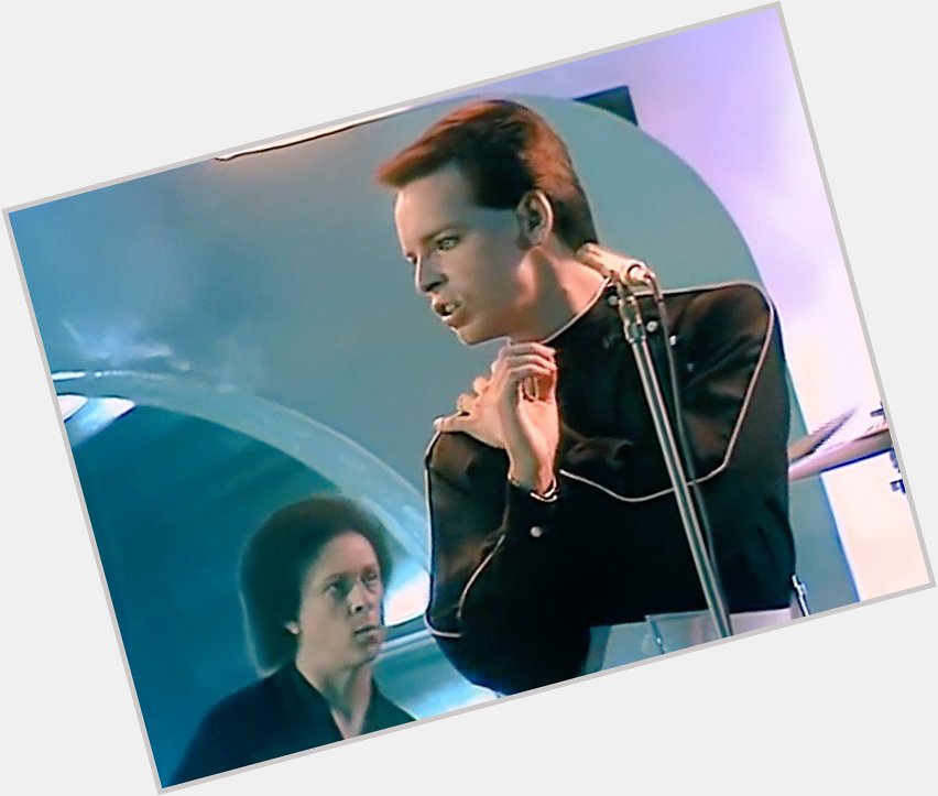    Happy Birthday to the wonderfully talented Gary Numan born on this day 1958 pictured here with Ced Sharpley   