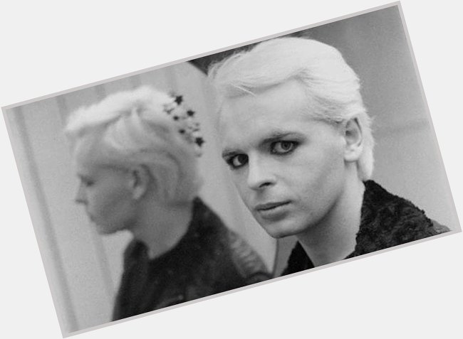 Happy birthday to Gary Numan. Always a huge part of my life - my first gig in 1980 