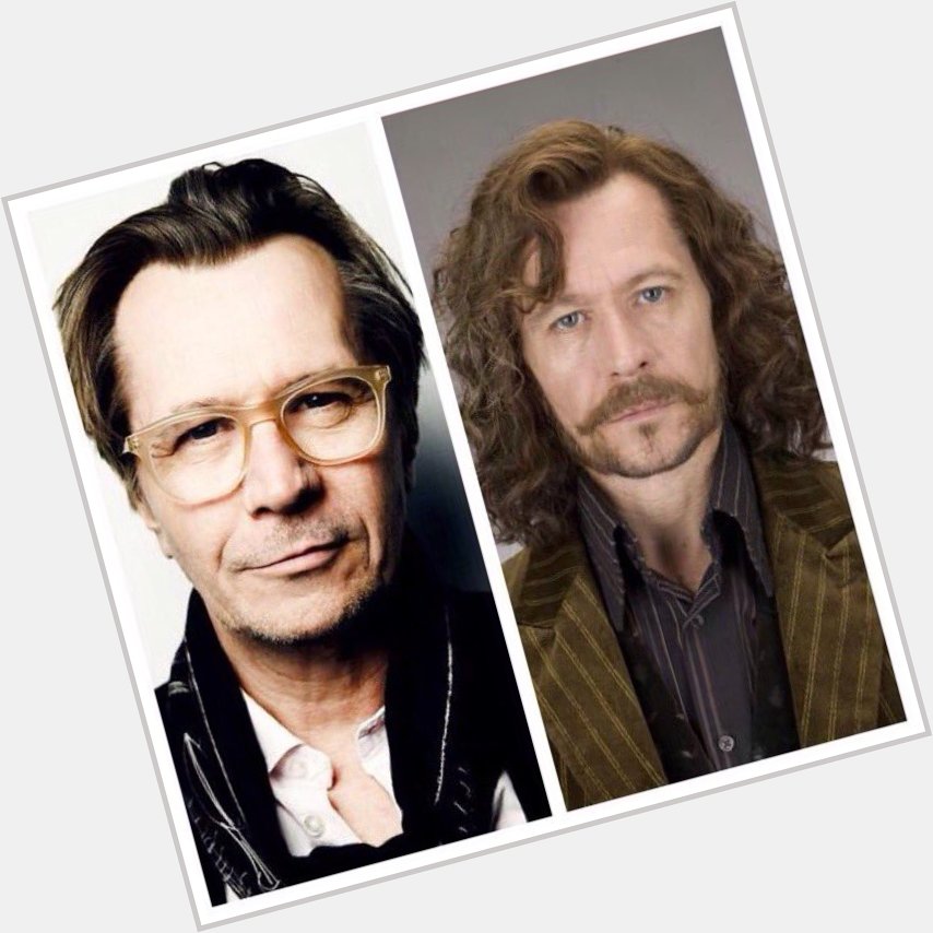 March 21: Happy Birthday, Gary Oldman! He played Sirius Black in the films. 