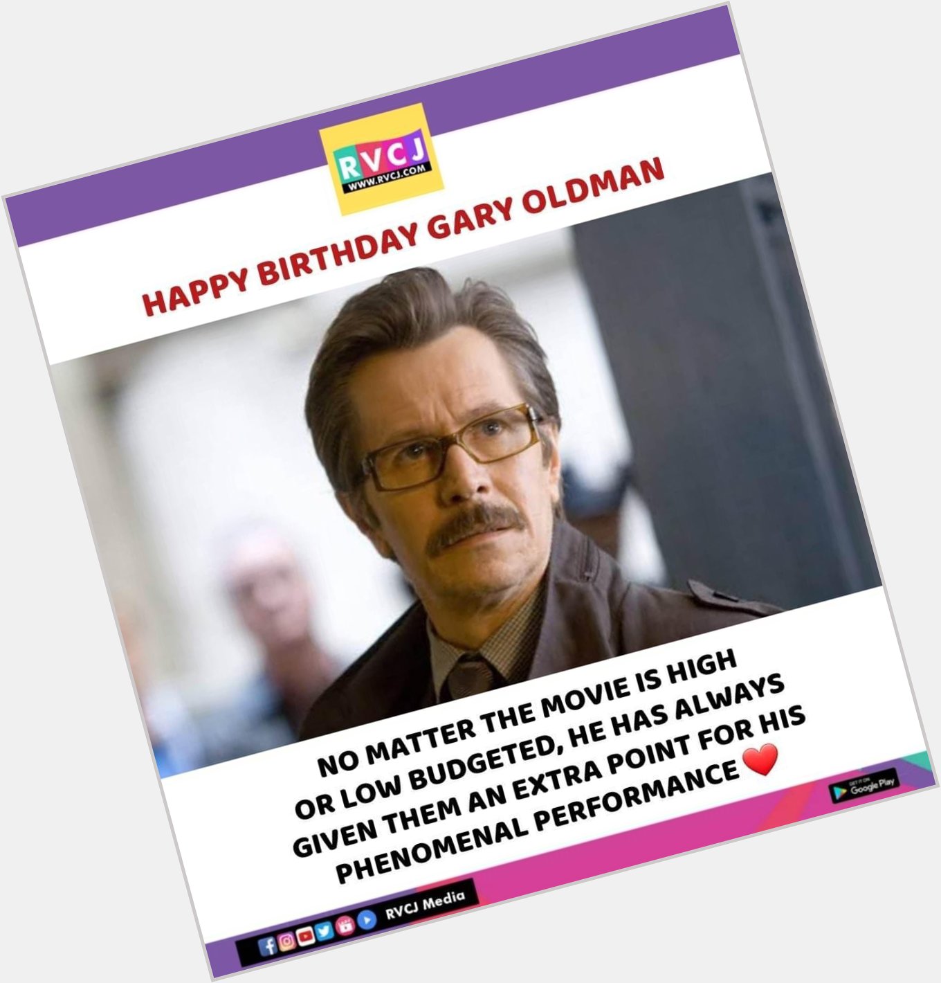 Happy Birthday Gary Oldman!    