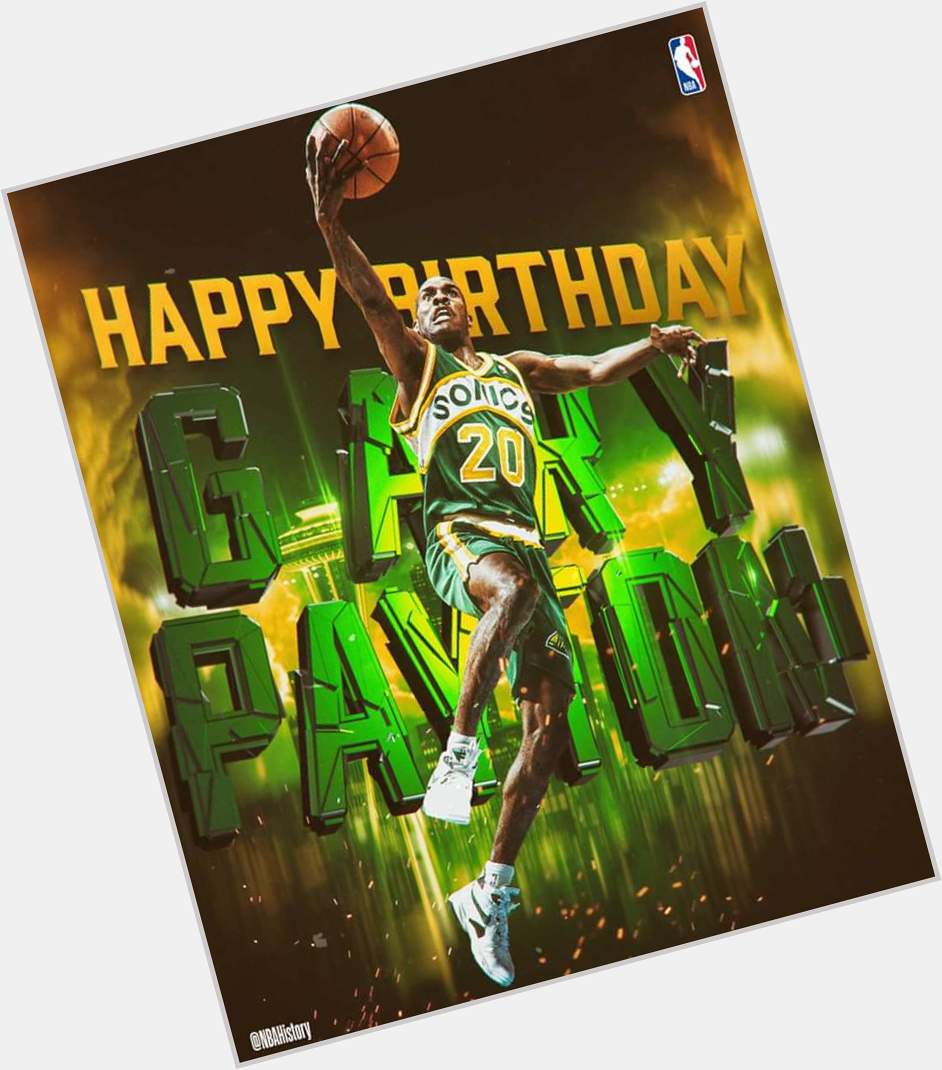 Happy birthday to the NBA Champ and Basketball Hall of Famer, Gary Payton! 