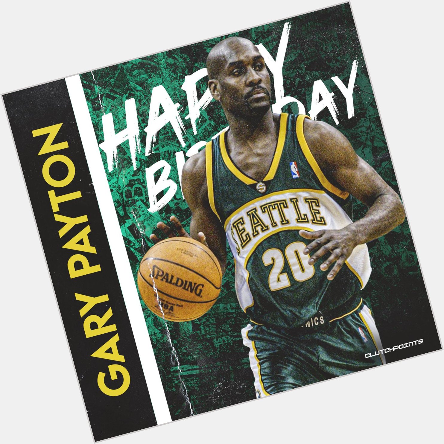 NBA fans, let\s all greet 2006 NBA Champion, 9-time All-Star, and 1996 DPOY Gary Payton a happy 53rd birthday!  