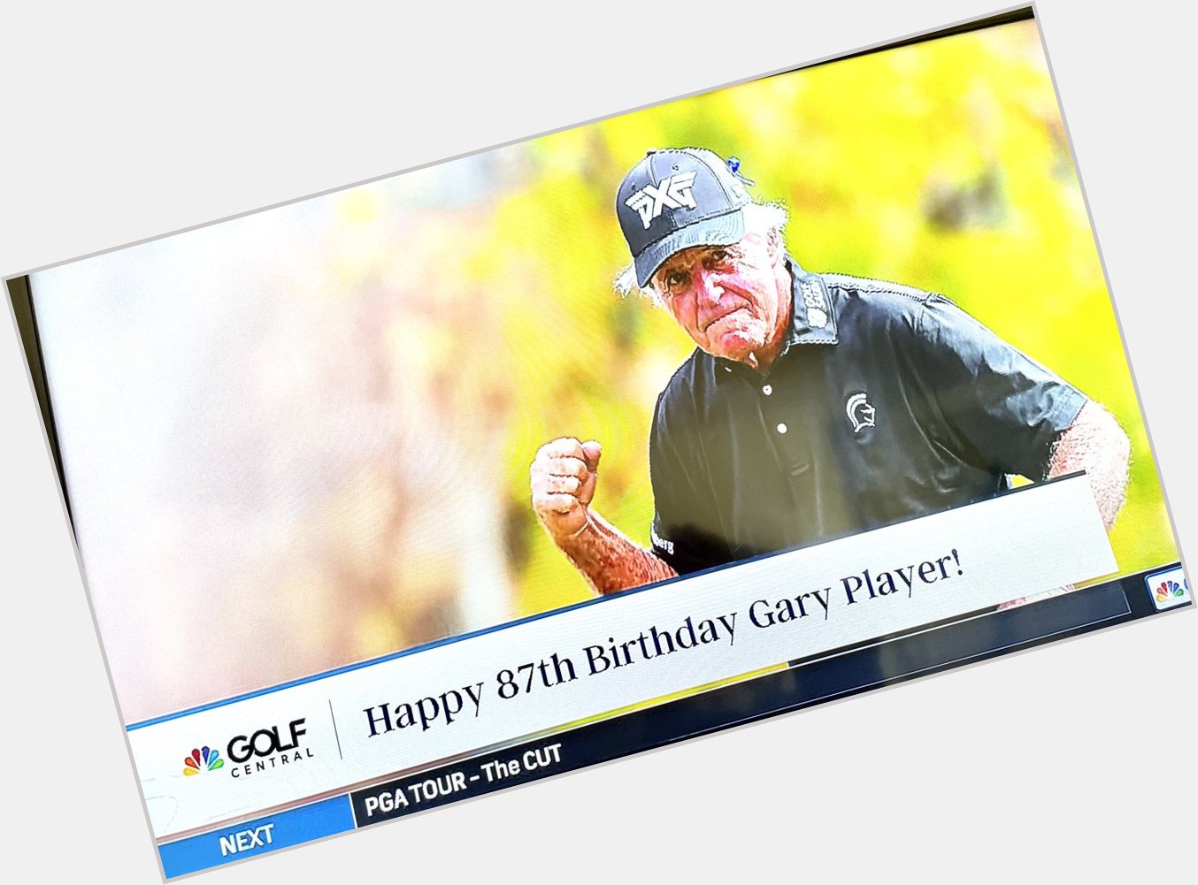 Happy 87th Gary Player  Happy Birthday               