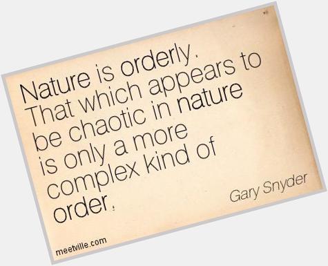 Happy Birthday, Gary Snyder (1930). 