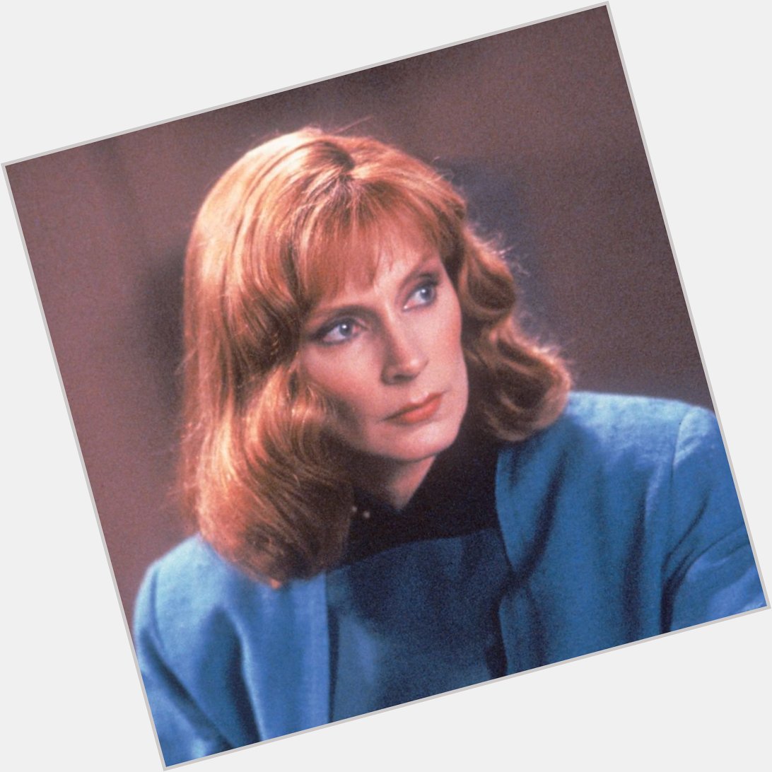 Help us wish a very happy birthday to   who played Dr Beverly Crusher! 