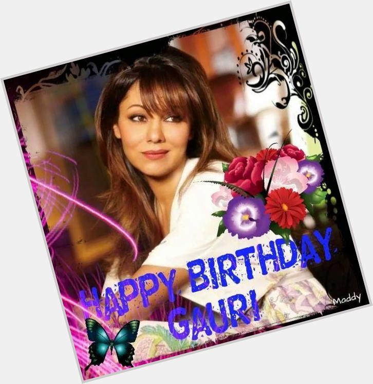 Wishing a very Happy Birthday for Gauri khan   