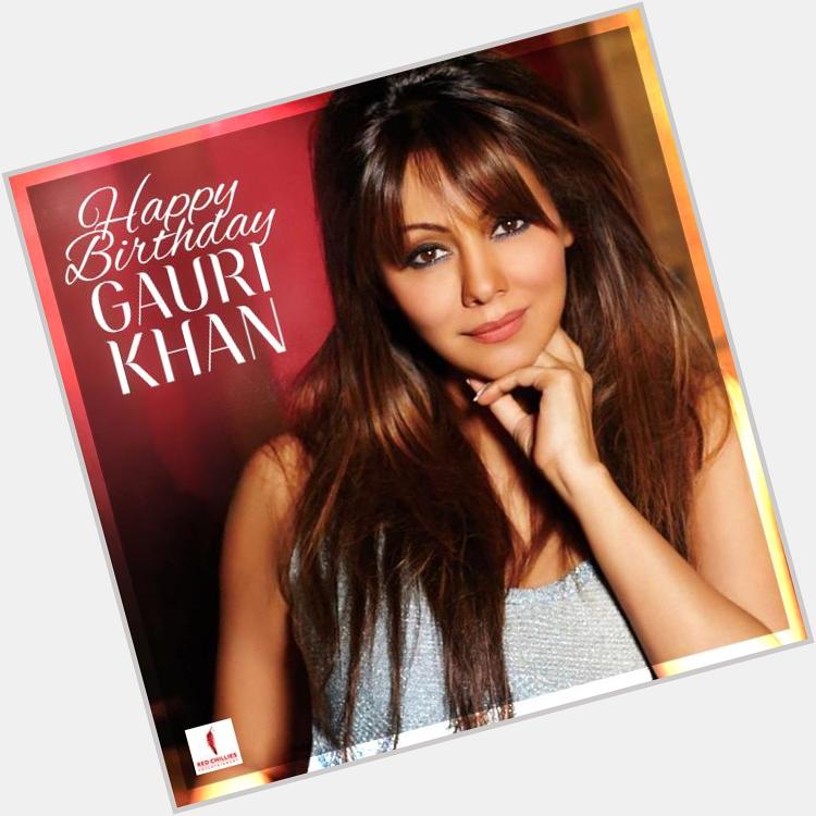 Here wishing Gauri Khan a very Happy Birthday! 