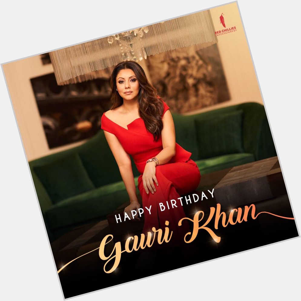 Happy birthday gauri Khan 