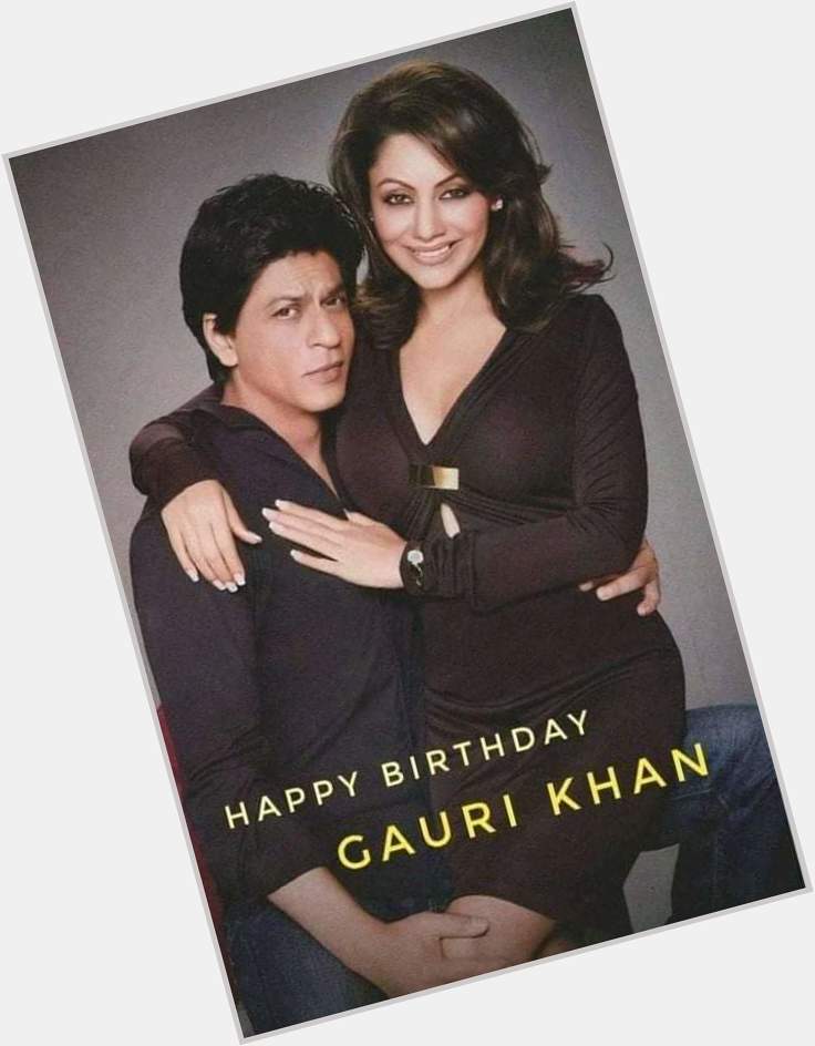 Happy birthday
Dear Gauri khan
Many happy returns of the day 