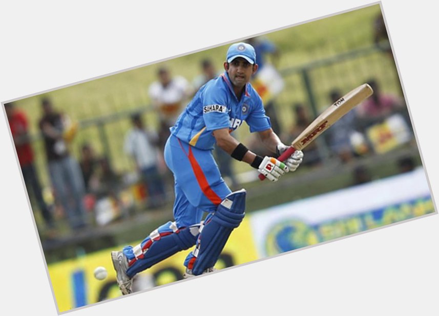 Happy Birthday Gautam Gambhir: India\s World Cup hero turns 36 - The Indian Express  