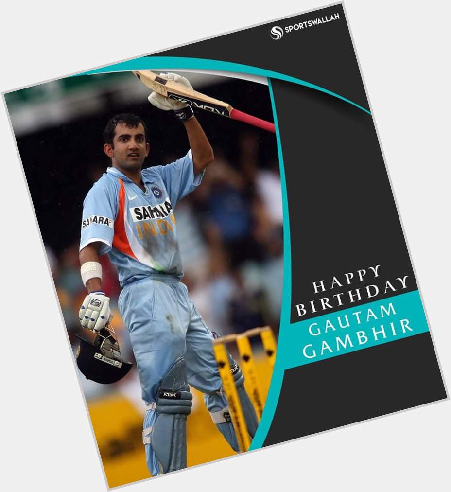 Happy Birthday, Gautam Gambhir, the unsung hero of Indian cricket! 