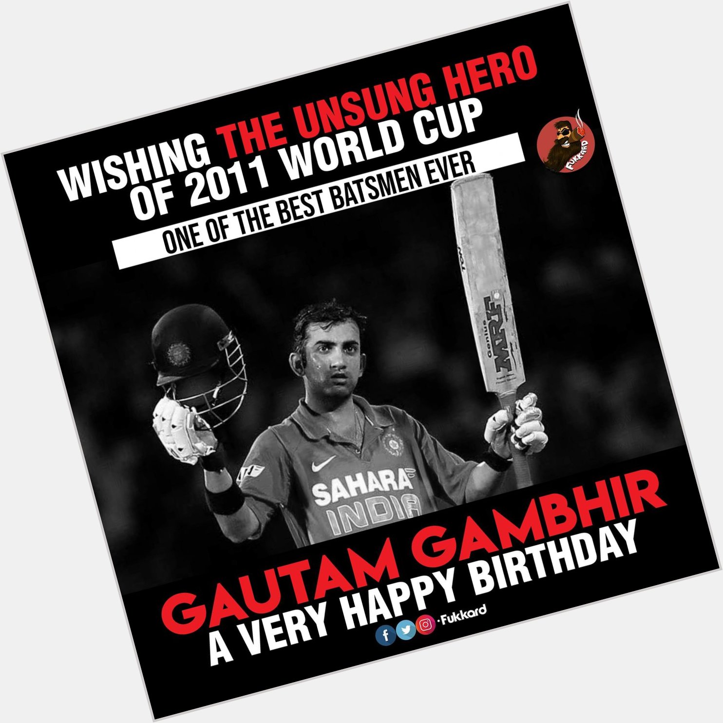 Happy Birthday Gautam Gambhir        