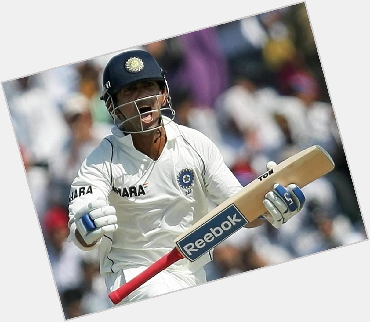 One of only four players to have scored centuries in five consecutive Tests Happy birthday Gautam Gambhir 