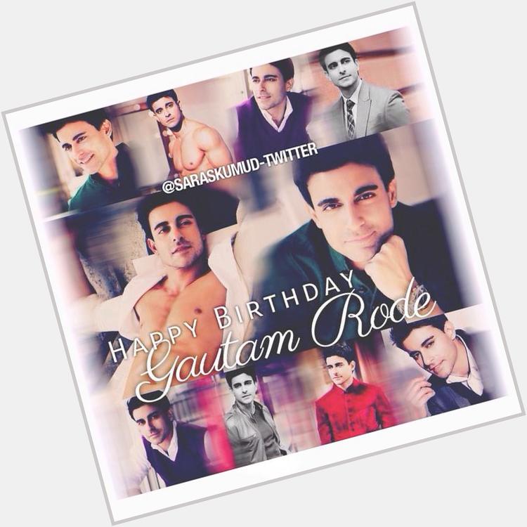 Wishing the amazingly talented a very, very happy birthday Hope you have a great day Gautam <3 