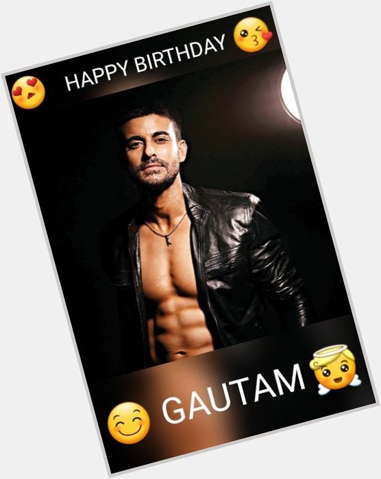  I wish you a happy birthday Gautam! 