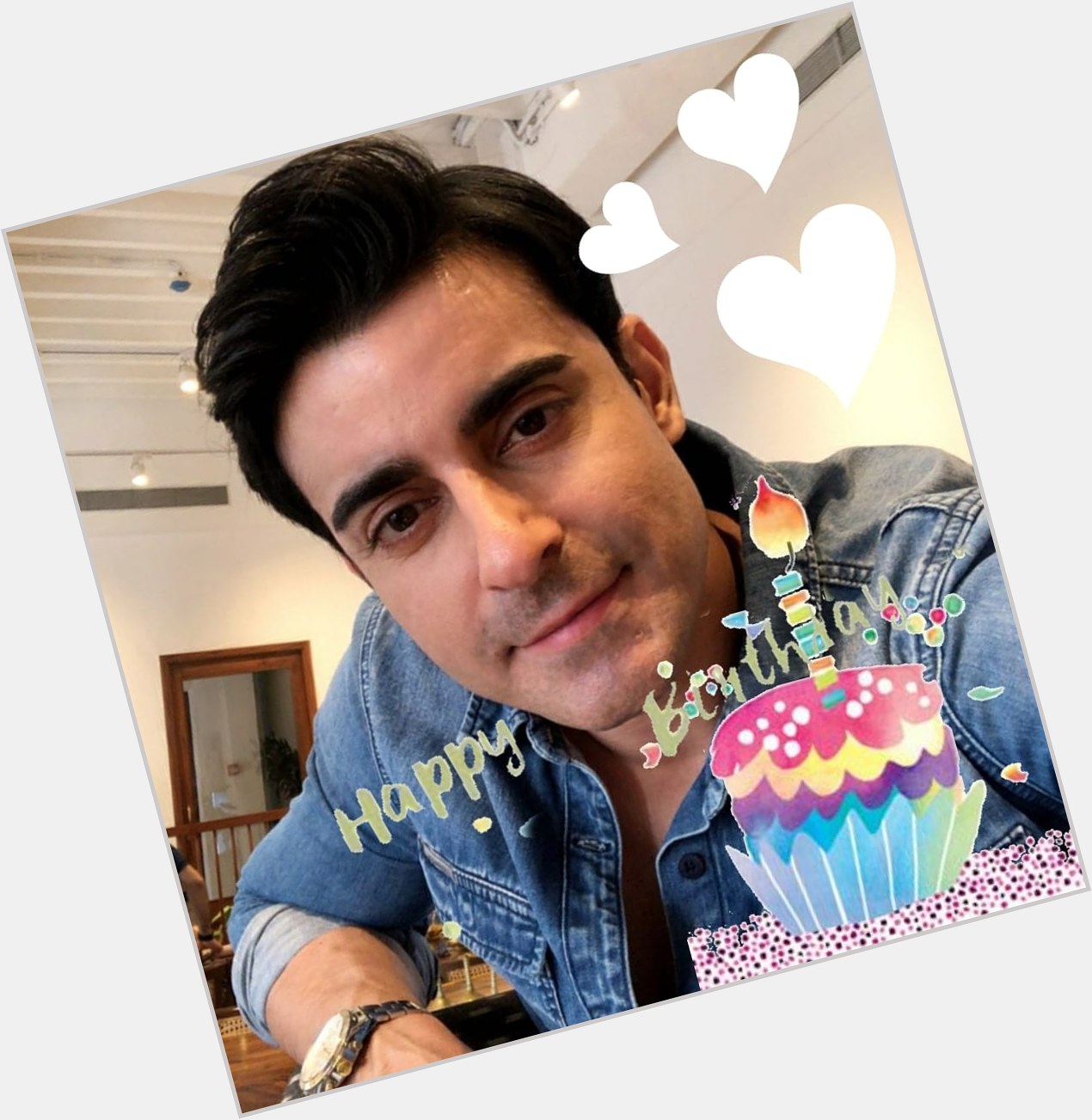 Happy birthday Gautam, many congratulations and blessings on your day. Kisses  