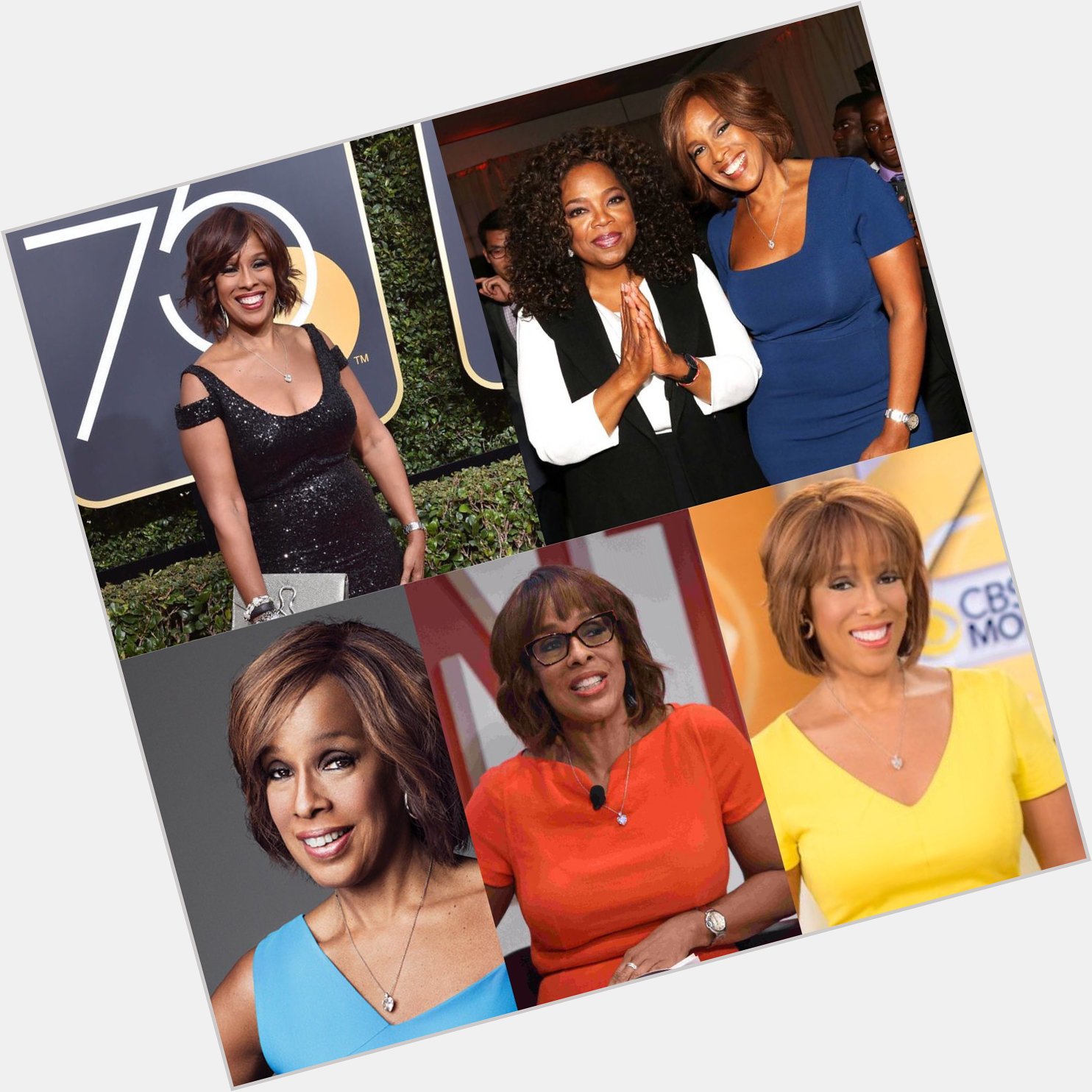 Happy 64 birthday to Gayle King . Hope that she has a wonderful birthday.       