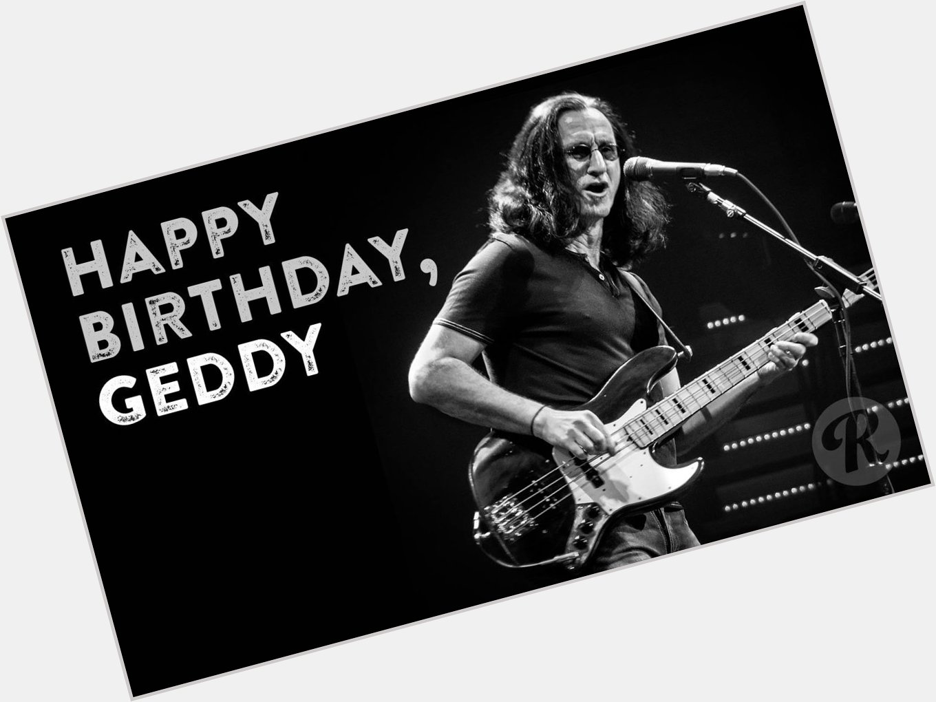 Happy birthday, Geddy Lee! \"Lead bass\" for Geddy\s ingenuity has changed the world of bass playing. 
