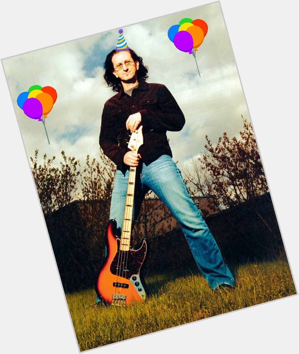 HAPPY 64TH BIRTHDAY TO THE ONE AND ONLY GEDDY LEE!!! 