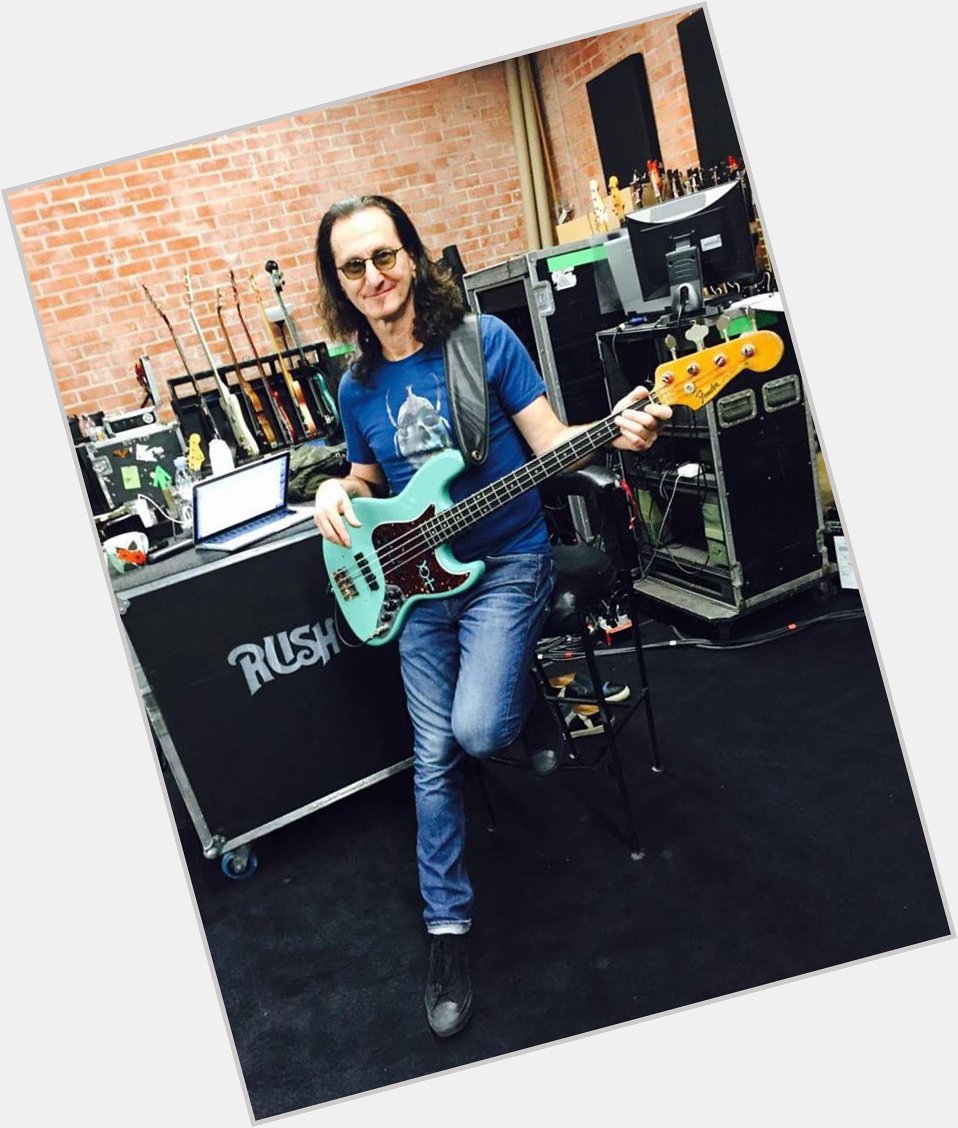 Happy 65th Birthday to the great Geddy Lee !    