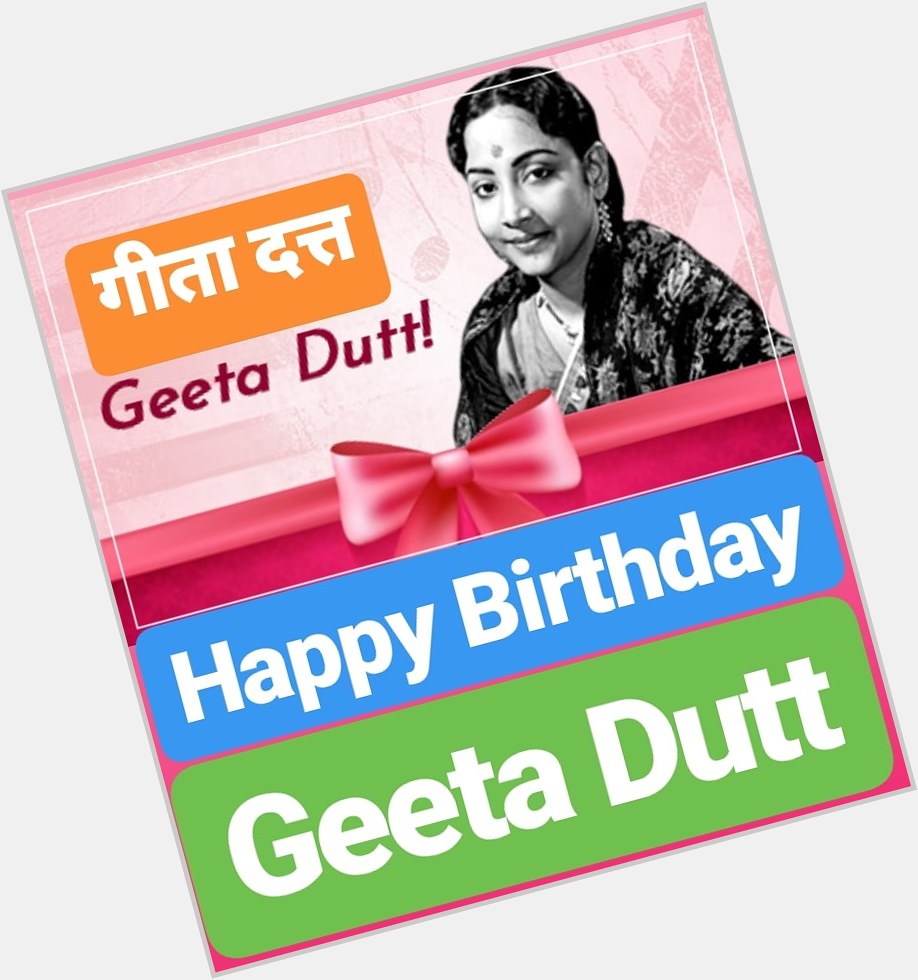 Happy Birthday        Geeta Dutt  