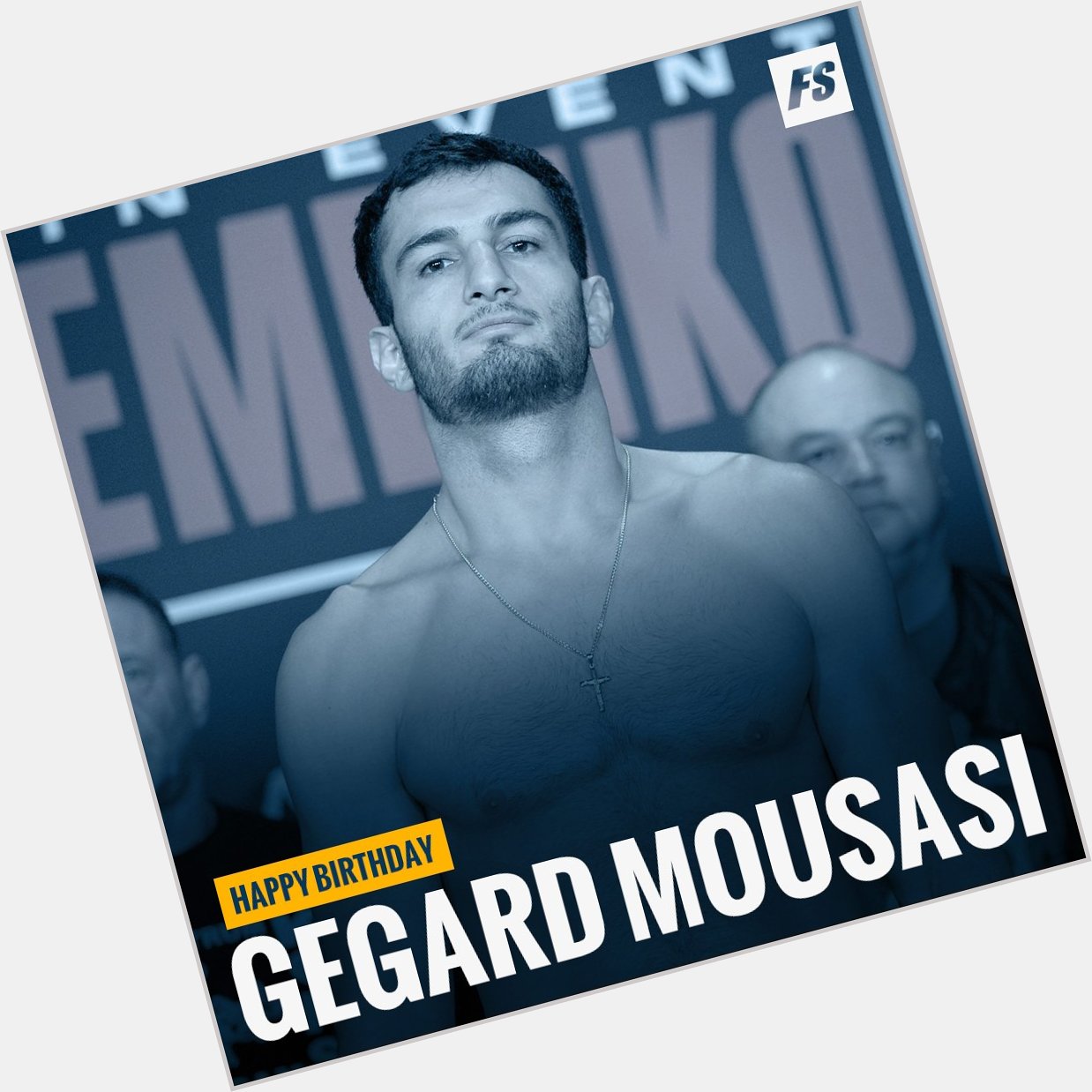 Happy Birthday to Bellator ( Middleweight champion 
Gegard Mousasi ( 