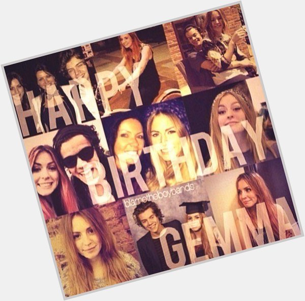 Happy Birthday, Gemma Styles :  One Direction 