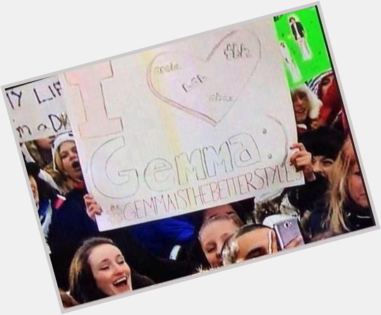 Happy 7th birthday to this iconic sign, gemma styles world domination 