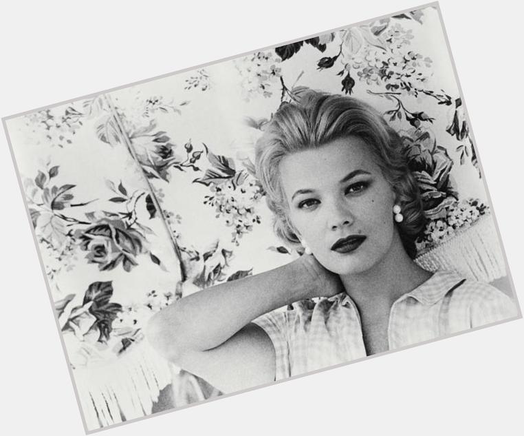 Happy 85th birthday to Gena Rowlands, great actress & gorgeous woman... :-) 