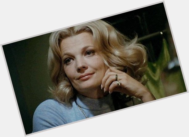 Happy birthday to one of the greatest actors ever, Gena Rowlands. Links to follow: 