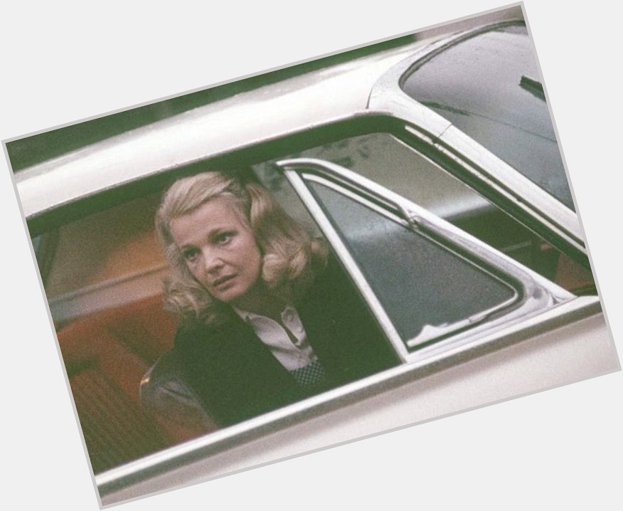 Happy Birthday Gena Rowlands. What an absolute Don.  
