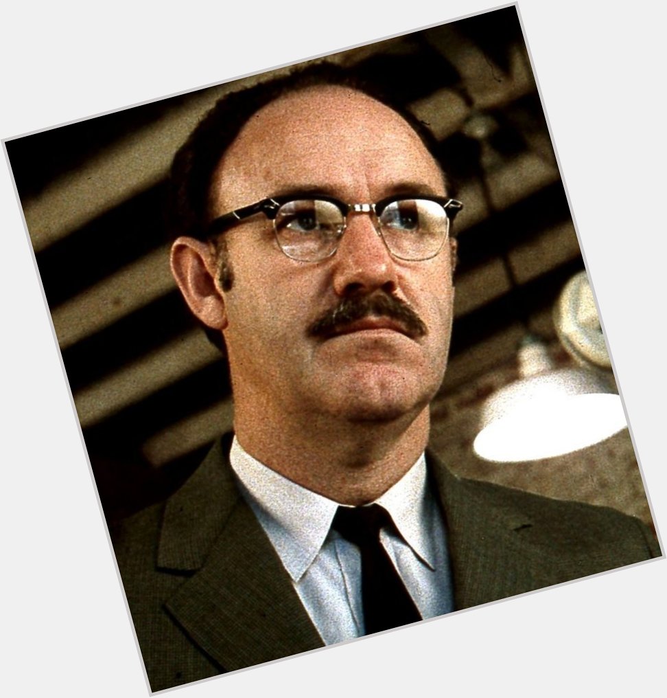 A very happy 91st birthday to Gene Hackman. Cinema is the poorer for his absence. 
