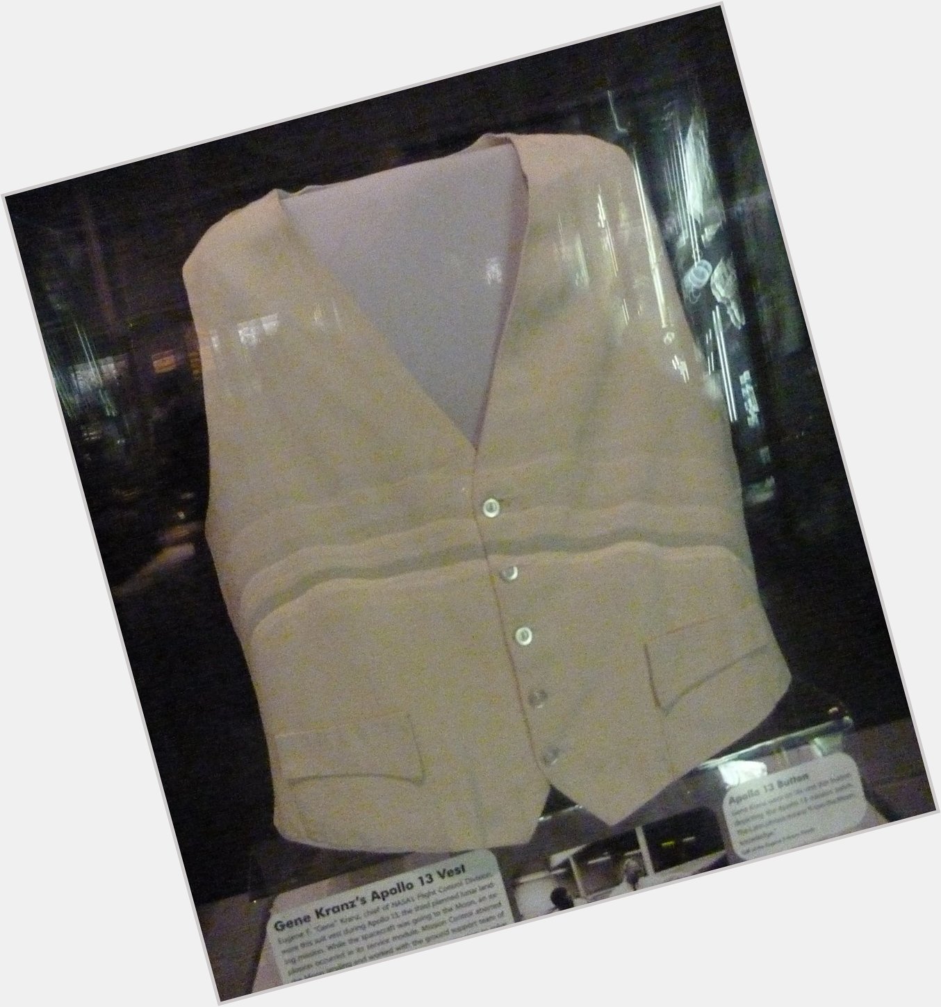 Happy 84th Birthday to legend Gene Kranz. Fun to see his iconic Apollo 13 white vest 