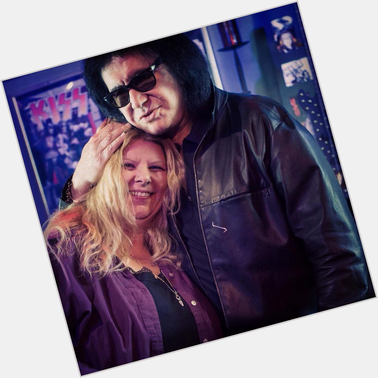 A VERY Happy Birthday to our Editor In Chief, Sylvia Lee!!! (pictured with Gene Simmons of KISS ) 