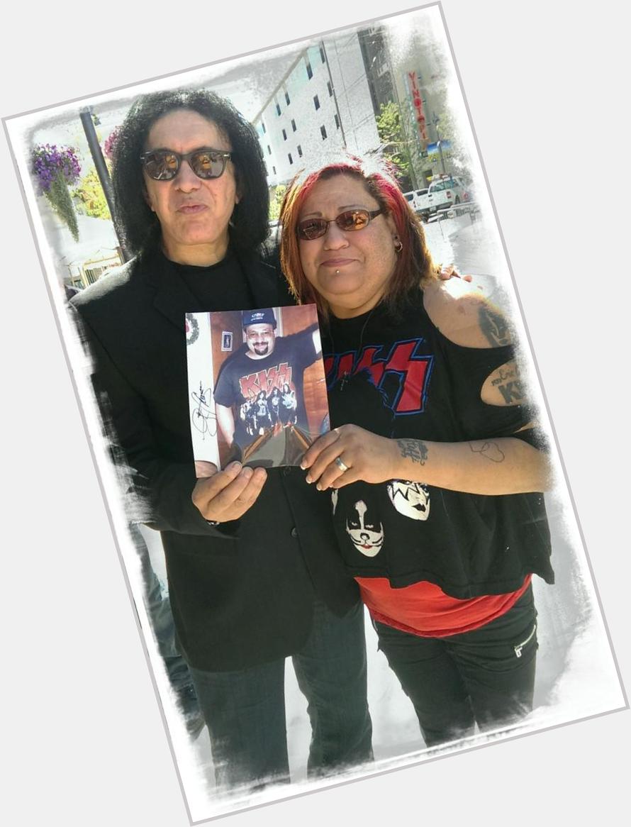  Happy Birthday Mr. Gene Simmons! When u come back 2 Kansas look me up. Ur the sweetest guy ever! KISS 