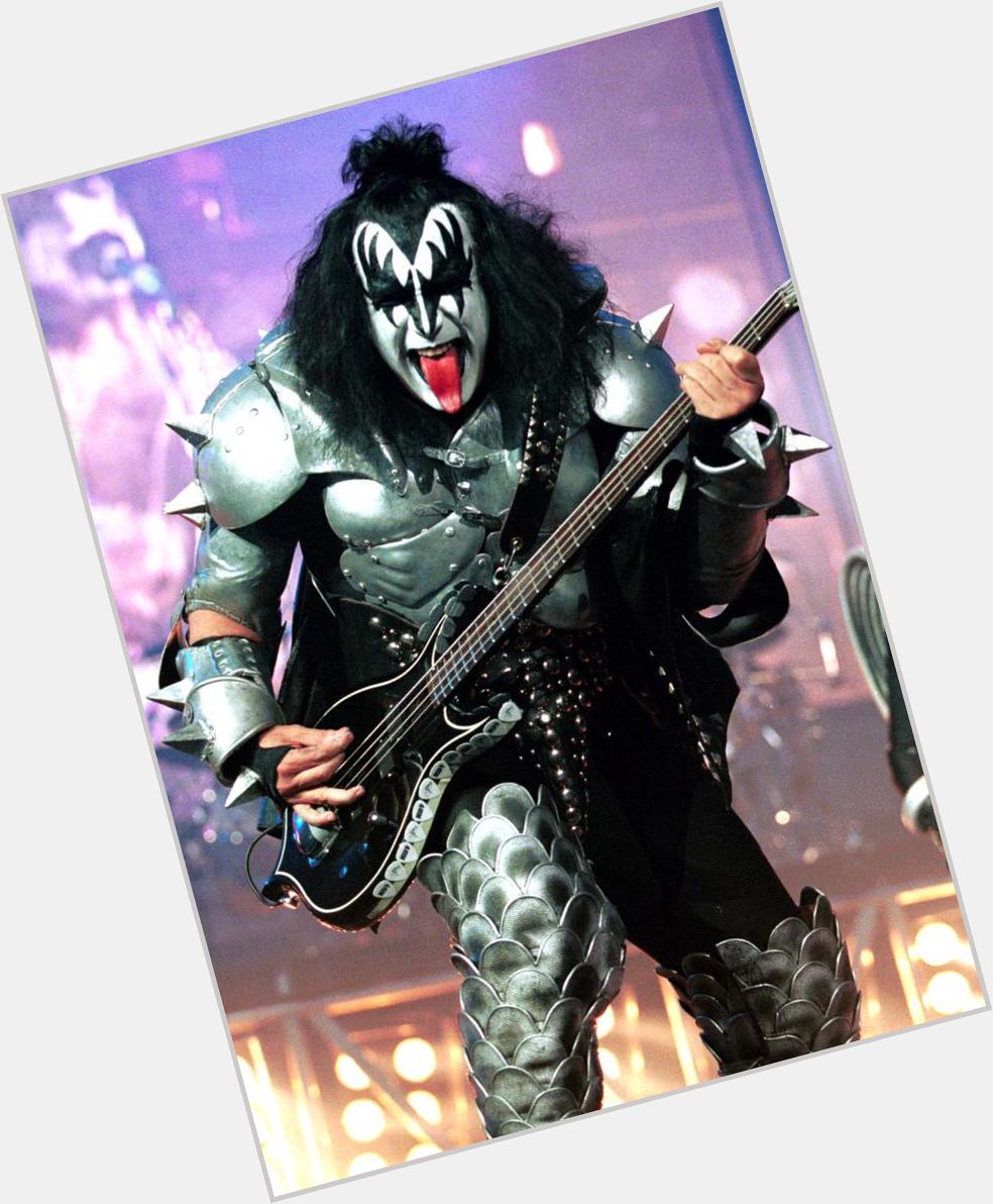 Happy birthday to Gene Simmons of Kiss! My favourite voice in the band! 