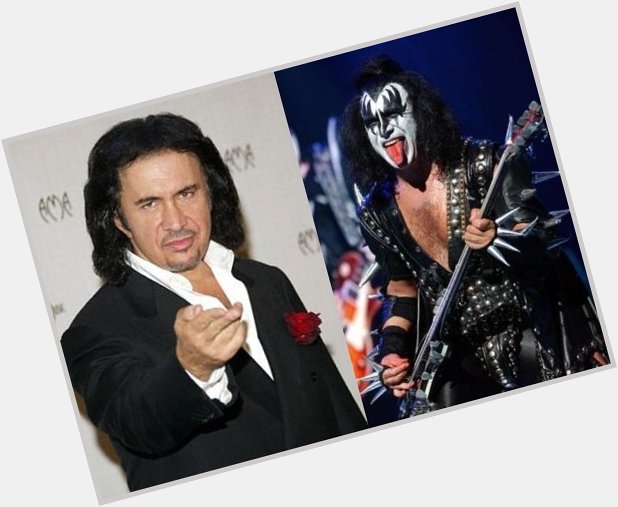 Gene Simmons is 68 years old today. He was born on 25 August 1949 Happy birthday Gene! 
