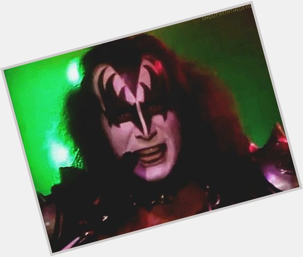 Happy birthday to own Gene Simmons. Tongues out! 