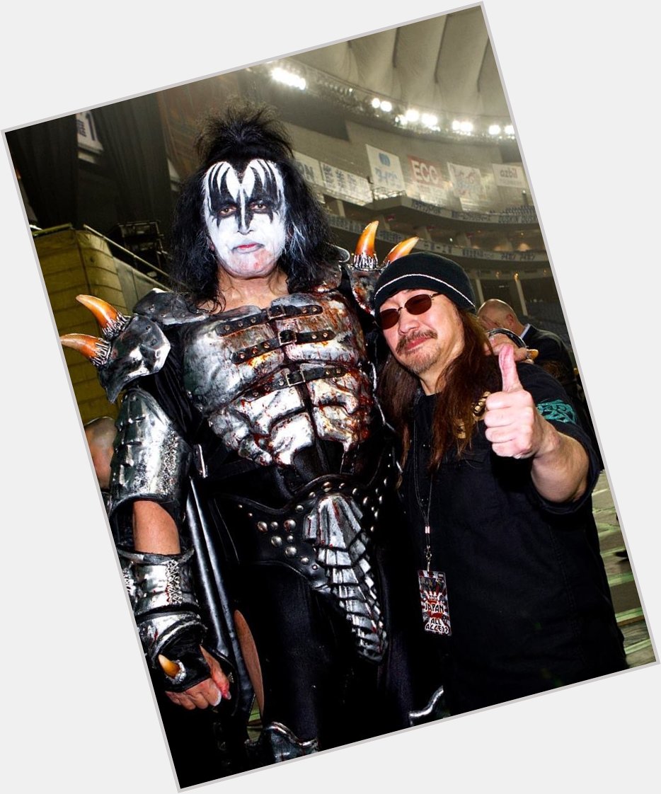 Happy 70th Birthday to my friend, Mr. Gene Simmons!!! Hope you have a wonderful day!!! 