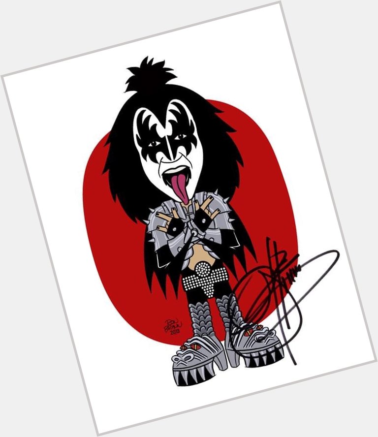 Happy 71st Birthday to the one and only Gene Simmons of KISS! 