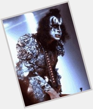 Happy birthday to Gene Simmons who turns 71 today 